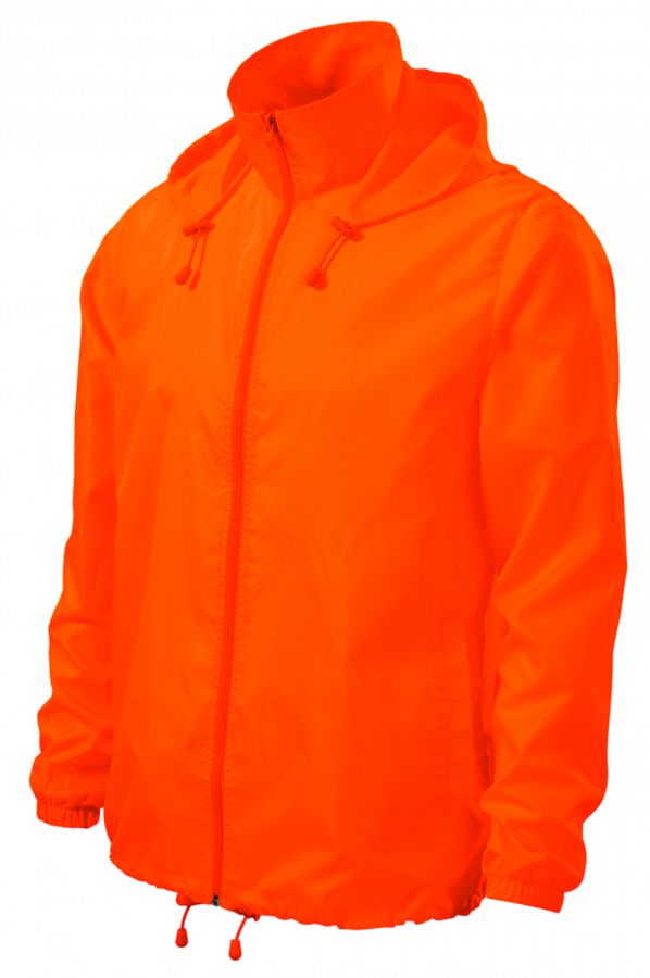 Větrovka 524 Unisex Windy neon orange vel. M - Obrázek Větrovka 524 Unisex Windy neon orange vel. M - Obrázek